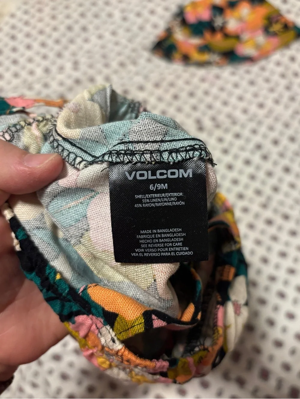 Volcom Romper and Bucket Hat